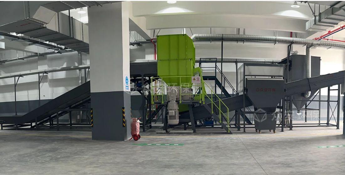 嘉興城鄉環(huán)衛(wèi)綜合體大件垃圾處理系統項目